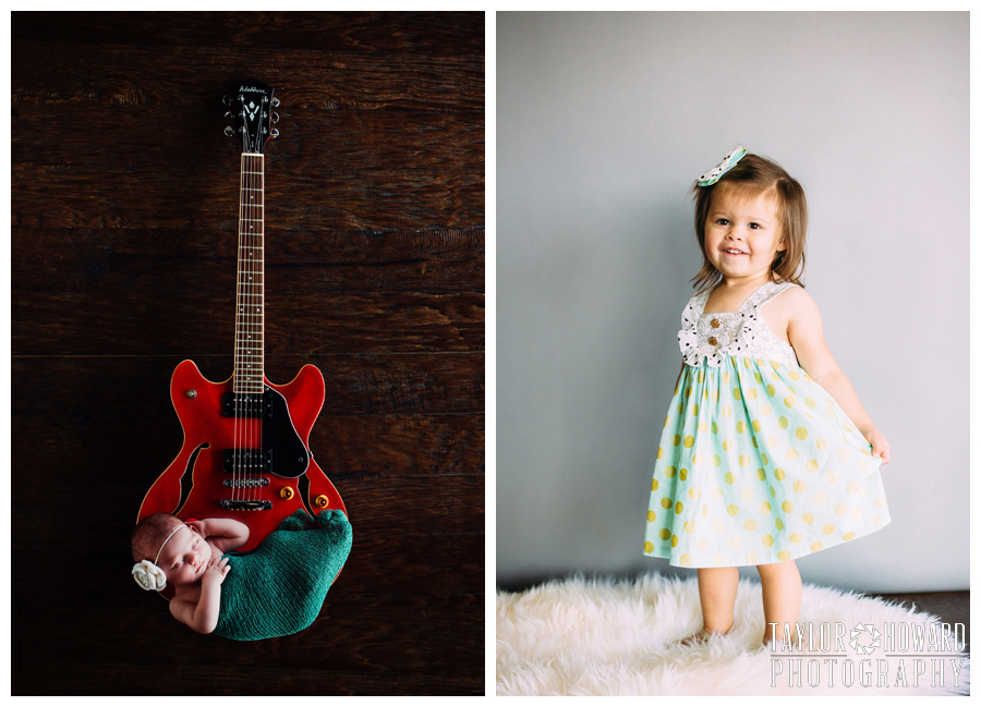 3 Guitar Baby Photography